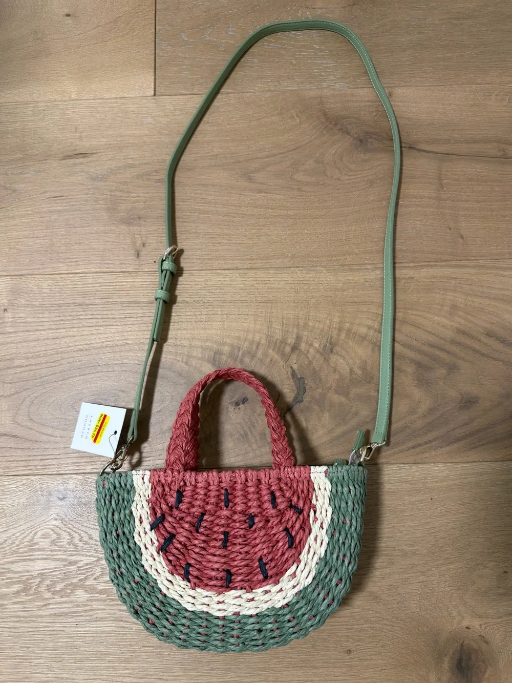 Straw Watermelon Bag